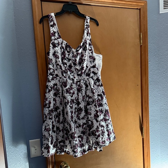 Hot Topic Skull Floral Sleeveless Dress - Picture 1 of 5